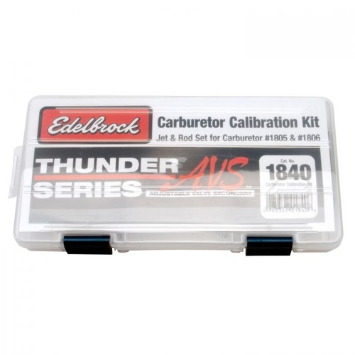 Edelbrock Calibration Kit, for 1805 and 1806 Thunder Series AVS Carburetor, Each