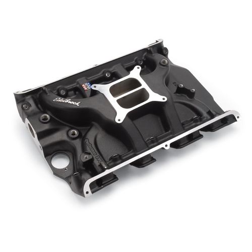 Edelbrock INTAKE MANIFOLD, XX PERFORMER 390 W/O EGR BLACK