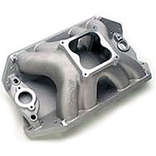 Edelbrock Intake Manifold Big Victor Spread-Port Aluminium Single Plane for Use On Big Duke Heads Only For Chevrolet Each