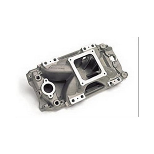 Edelbrock Intake Manifold, Super Victor EFI, Multi-Port, Aluminium, Polished, Rectangular Port, For Chevrolet, Big Block, Each