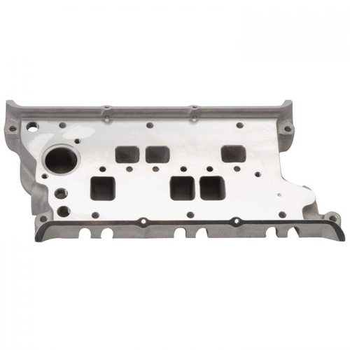 Edelbrock Intake Manifold Base, Performer, Dual Plane, Aluminium, Natural, Square Bore, For Chevrolet, 2.8L V6, Each