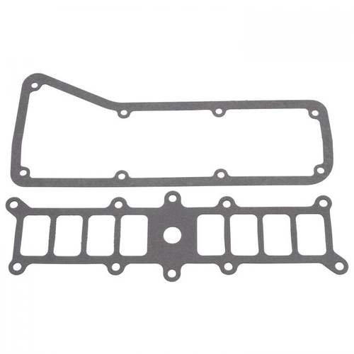Edelbrock Intake Manifold Gasket Set, Performer Truck EFI, Base Gasket and Plenum Cover Gasket, For Ford, 5.0L, 5.8L, Set