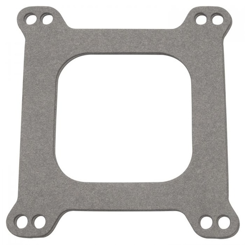 Edelbrock Carburetor Base Gaskets, Nitrile Rubber Composite, 4-Barrel, Square Bore, Open Center, .032 in. Thick, Pair