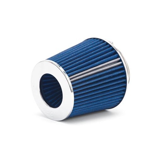 Edelbrock Air Filter Element, Pro-Flow, Conical, Cotton Gauze, Blue, 6.7 in. Length, Each
