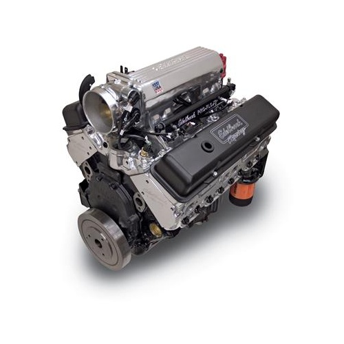 Edelbrock Crate Engine, Performer E-Tec, SB For Chevrolet 383, ProFlo 4XT EFI, 407 HP and 450 ft/lbs TQ, Each,