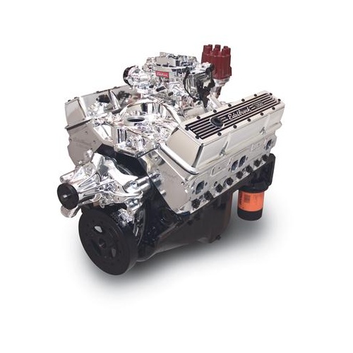 Edelbrock Crate Engine, Performer Hi-Torque, 9.0:1, 363 hp, 405 ft-lbs. Torque, EnduraShine, For Chevrolet Small Block, Each