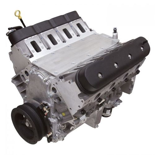 Edelbrock Crate Engine, GM LS 416 C.I.D., Long Block, Assembled, Internal Engine Balance, Aluminium Heads, For Chevrolet, Each