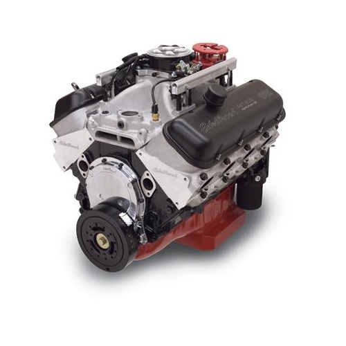 Edelbrock Crate Engine, Victor Jr, LS For Chevrolet 416, ProFlo 4 EFI, Forged Internals, 602 HP and 538 ft/lbs TQ, With Accessories, Each.