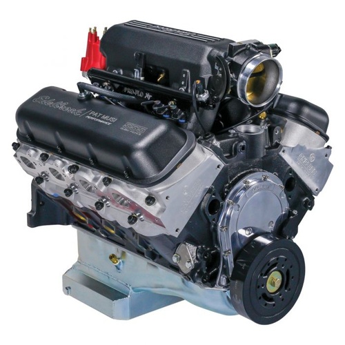 Edelbrock Crate Engine, /Musi 555 Pro-Flo 4 XT EFI, Big-Block For Chevrolet, 697 HP and 643 TQ, Crate Engine, Each