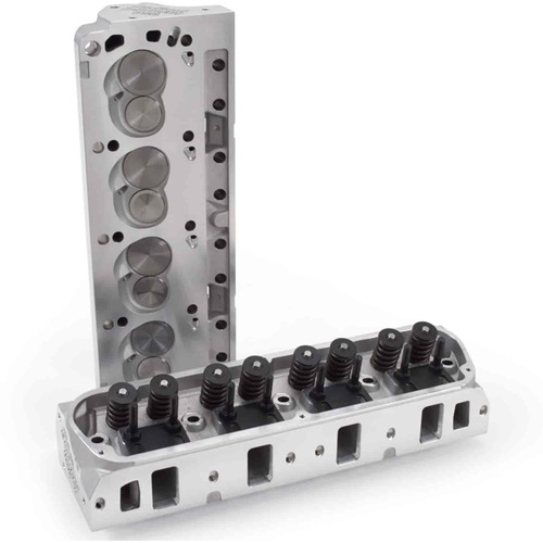 Edelbrock Cylinder Heads, E-Street, Aluminium, Assembled, 60cc Chamber, 170cc Intake Runner, For Ford, 289, 302, 351W, Pair