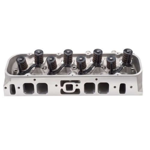 Edelbrock Cylinder Head, E-Street, Aluminium, Assembled, 110cc Combustion Chamber, Oval Port, For Chevrolet, Big Block, Each