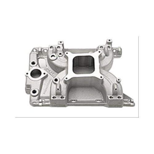 Edelbrock Intake Manifold, Torker II EFI, Aluminium, Polished, For Pontiac, 326-455, Each