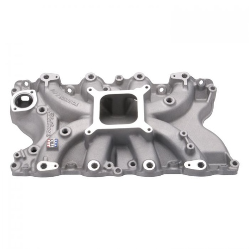 Edelbrock Intake Manifold, Victor EFI, Multi-port, Standard Deck, Aluminium, Natural, For Ford, 429, 460, Each