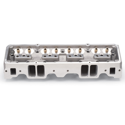 Edelbrock Cylinder Heads E-210 Aluminium Bare 64cc Chamber 210cc Intake Runner For Chevrolet Small Block Pair