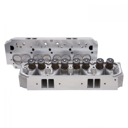 Edelbrock Cylinder Heads, E-Street, Aluminium, Assembled, 75cc Chamber, 210cc Intake Runner, Mopar, Big Block, Pair