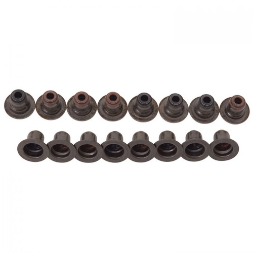 Edelbrock Spring Seat Locator/Seal Kit, Inside, Steel, for Heads Using 8mm Valves with 1.3 in. o.d. Beehive Springs, Kit