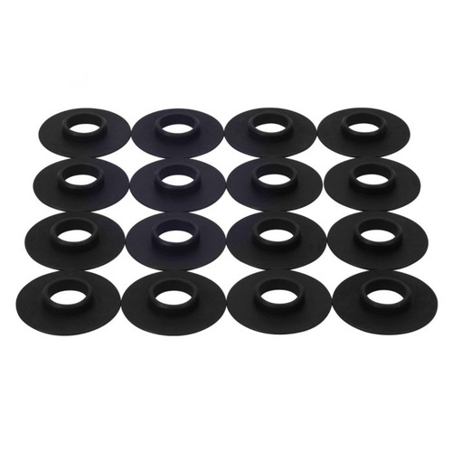 Edelbrock Valve Spring Locator, 1.540 Spring O.D., 0.060 in. Thick, 0.570 in. I.D. Set of 16