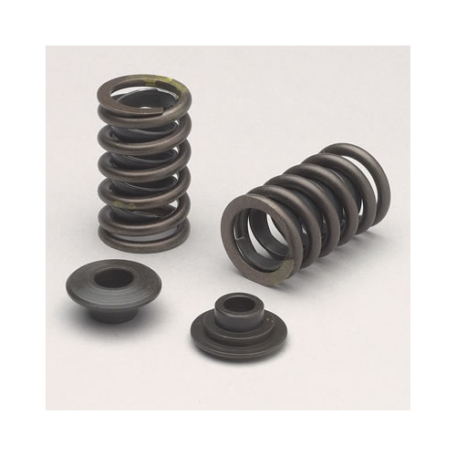 Edelbrock Valve Spring Kit, Sure Seat, Single, 1.222 in. Outside Diameter, Steel Retainers, Steel Locks, 7 degree, Kit