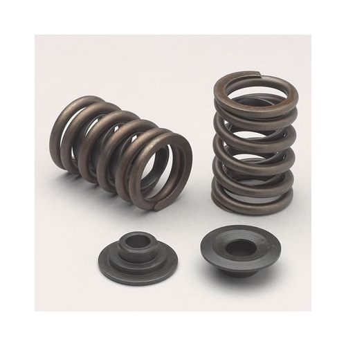 Edelbrock Valve Spring Kit, Sure Seat, Single, 1.500 in. Outside Diameter, Steel Retainers, Steel Locks, 7 degree, Kit