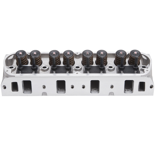 Edelbrock CYLINDER HEAD, POLISHED (NR) CYL HEAD SBF PERF RPM 2.02 INT VALVE FOR HYD ROLLER CAM COMPLETE