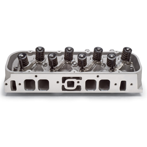 Edelbrock CYLINDER HEAD, XX POLISHED (NR) BBC PERF COMPLETE HD