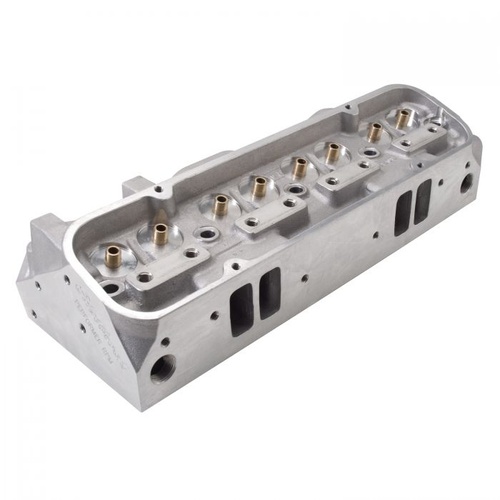 Edelbrock Cylinder Head, Performer RPM, Aluminium, Bare, 72cc Chamber, 215cc, For Pontiac, Semi Finished, 389-455, Each