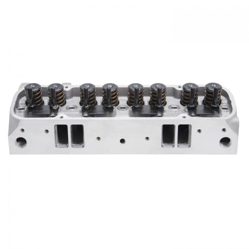 Edelbrock Cylinder Head, Performer, Aluminium, Assembled, 87cc Chamber, 215cc Intake Runner, For Pontiac, 389-455, Each