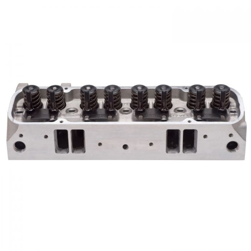 Edelbrock Cylinder Head, Performer, Aluminium, Assembled, 87cc Chamber, 215cc Intake Runner, For Pontiac, 389-455, Each