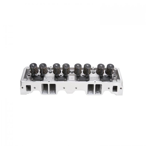 Edelbrock Cylinder Head, Performer RPM, Aluminium, Assembled, 70cc Chamber, 185cc Intake Runner, For Chevrolet 302, 327, 350, 400