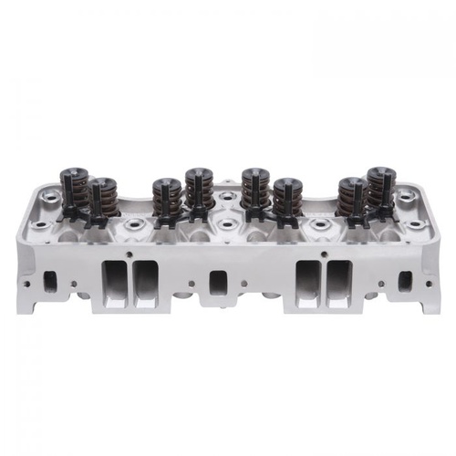 Edelbrock Cylinder Head, Aluminium, Assembled, 220cc Intake Runner, For Chevrolet, 348, 409, Hydraulic Roller Tappet, Each