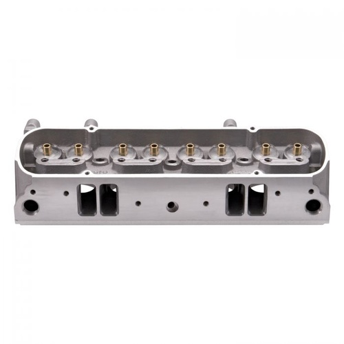 Edelbrock Cylinder Head, Performer, Aluminium, Bare, 87cc Chamber, 204cc Intake Runner, D-Port, For Pontiac, Each