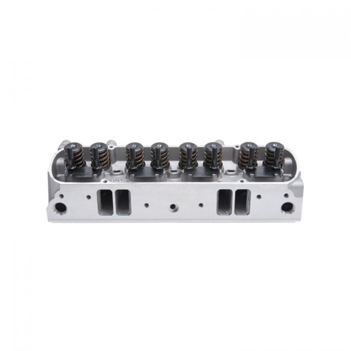 Edelbrock Cylinder Head, Performer, Aluminium, Assembled, 87cc Chamber, 204cc Intake Runner, D-Port, For Pontiac, Each