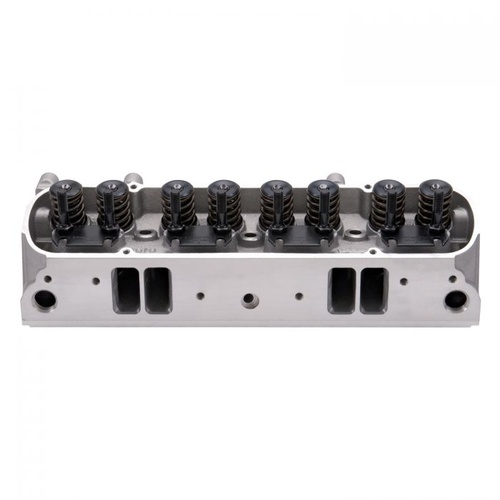 Edelbrock Cylinder Head, Performer, Aluminium, Assembled, 87cc Chamber, 204cc Intake Runner, D-Port, For Pontiac, Each