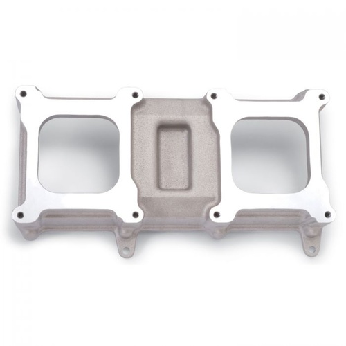 Edelbrock Intake Manifold, Aluminium, Natural, Tunnel Ram Top Only, Small Block For Chevrolet, Each