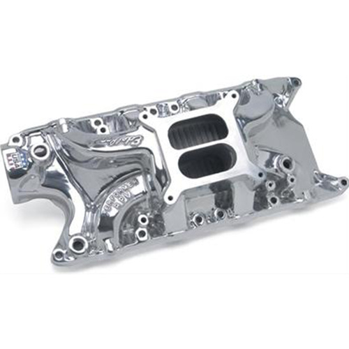 Edelbrock Intake Manifold Performer RPM Dual Plane Aluminium Polished Square Bore For Ford 289/302 Each