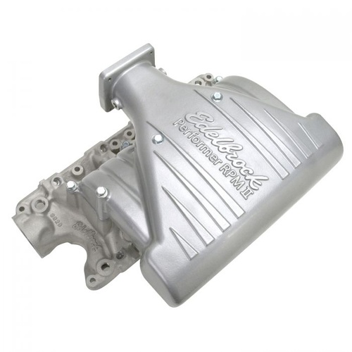 Edelbrock Intake Manifold, Performer 5.0 RPM II, Aluminium, Light Gray Titanium Powdercoated, Multi-Port, For Ford, 5.0L, Kit