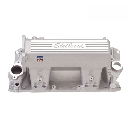 Edelbrock Manifold, EFI, Pro-Flo XT, Aluminium, Natural, For Chevrolet, Small Block, Each