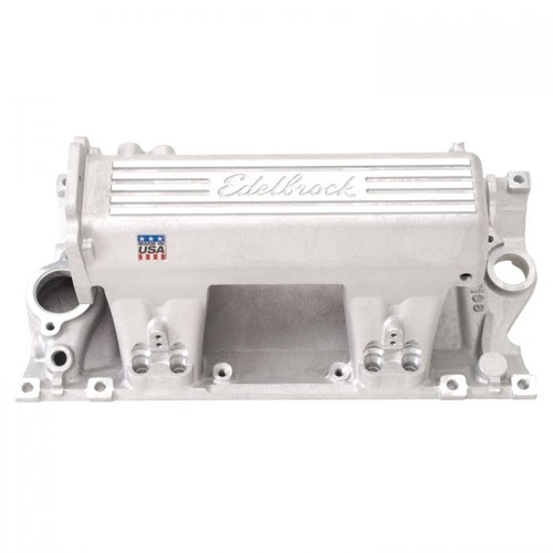 Edelbrock Manifold, EFI, Pro-Flo XT, Aluminium, Natural, For Chevrolet, Small Block, Vortec, E-Tec Heads, Each