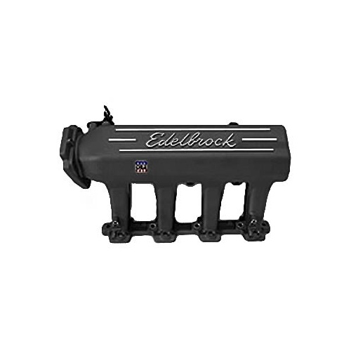 Edelbrock Intake Manifold, Aluminium, Black, Multi-Port EFI, For Chevrolet, Small Block, LS1, LS6, Each