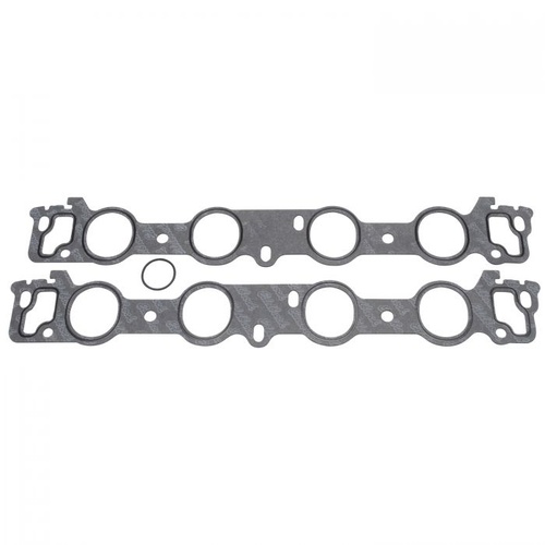 Edelbrock Gaskets, Manifold, Intake, Composite, 2.26 in. x 1.98 in. Port, .060 in. Thick, For Ford, 429/460, Set