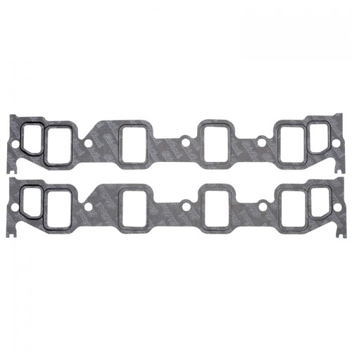 Edelbrock Intake Manifold Gasket, Port 1.2x2.1 in., 0.060 in. Thickness, Except Cobra Jet