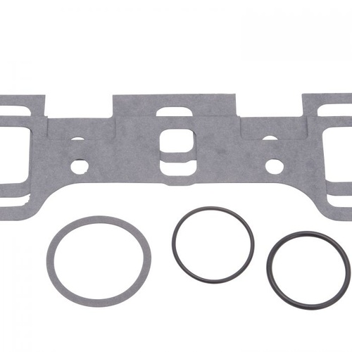 Edelbrock Gaskets, Intake, Composite, 2.27 in. x 1.23 in. Port, .030 in. Thick, Mopar, 361/383/400/413/426, Pair