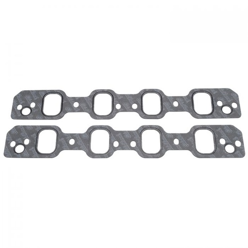 Edelbrock Gaskets, Intake Manifold, Composite, E-Tec, 2.16 in. x 1.52 in. Port, .060 in. Thick, For Ford, 351C, Set