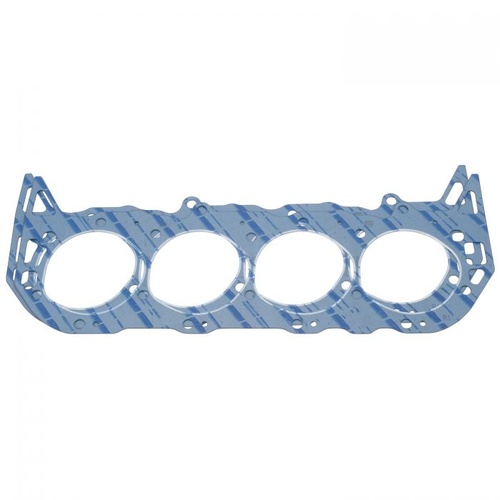 Edelbrock Head Gaskets, Laminate, 4.370 in. Bore, .039 in. Compressed, For Chevrolet, 1965-90 Mark IV, 396-402-427-454 BBC, Pair