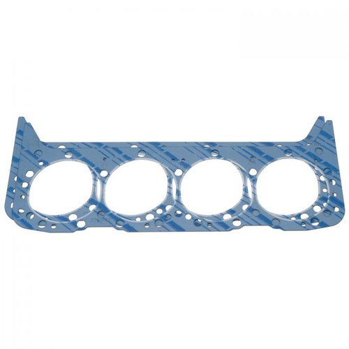 Edelbrock Head Gaskets, Laminate, 4.125 in. Bore, .039 in. Compressed Thickness, For Chevrolet, Small Block, Pair