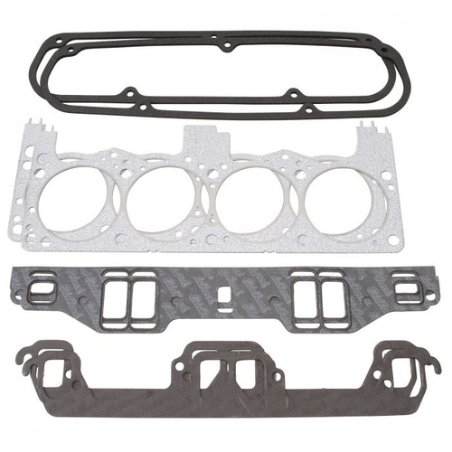 Edelbrock Cylinder Head Gasket Set, Head Gaskets, Intake Gaskets, Exhaust Manifold Gaskets, Small Block, For Dodge, Set