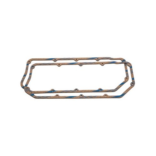 Edelbrock Valve Cover Gasket, Cork/Rubber with Composite Core, 0.250 in. Thick, Hemi Gen 1, 426-527 C.I.D, For Dodge, For Plymouth, Pair