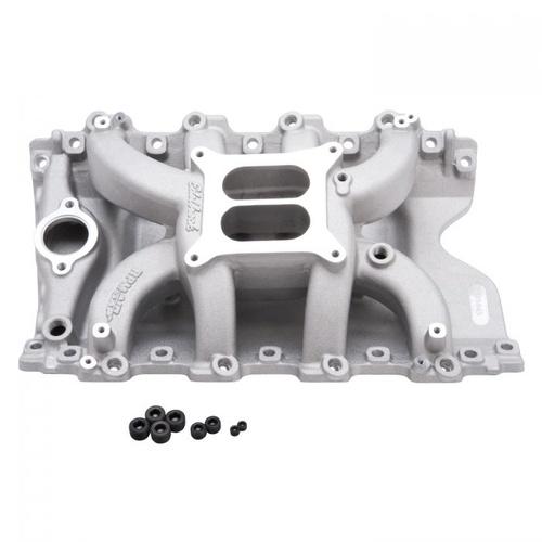 Edelbrock Intake Manifold, RPM Air-Gap, Aluminium, Natural, For Holden Commodore V8, VN EFI Boss, Each