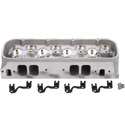 Edelbrock CYLINDER HEAD, CYL HEAD BBC 24 DEG CNC (COMPLETE)