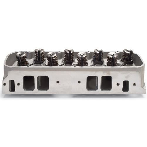 Edelbrock CYLINDER HEAD, BBC VICTOR JR. 24 DEG CNC CYL HEAD (SINGLE COMPLETE)